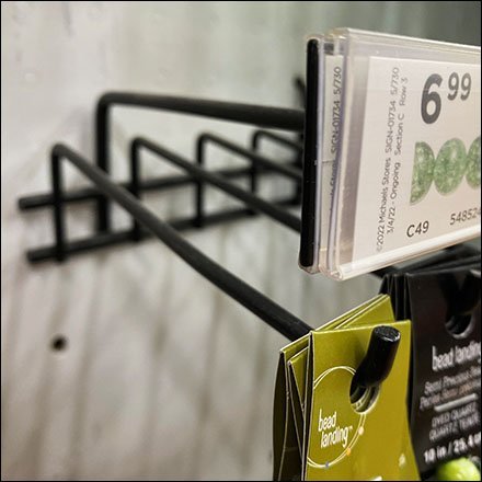 High-Density Ganged Hook Rack