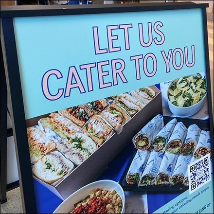 Root & Sprig Sidewalk Cater To You Sign