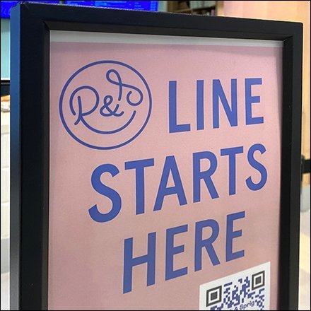 Root & Sprig Line Starts Here QRcode