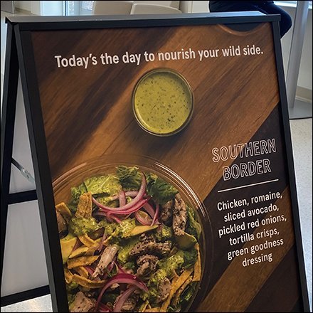 Root & Sprig Southern Border Sidewalk Sign
