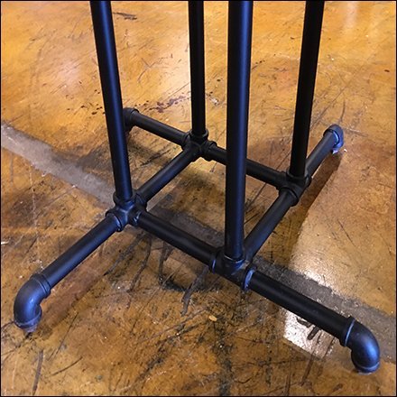 Apparel Pipe Fitting Rack Display