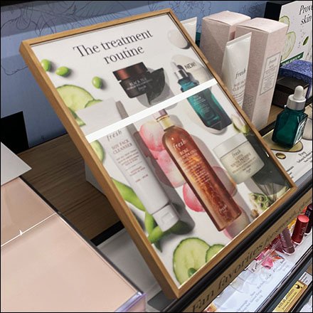 Fresh Treatment Routine Shelf Display