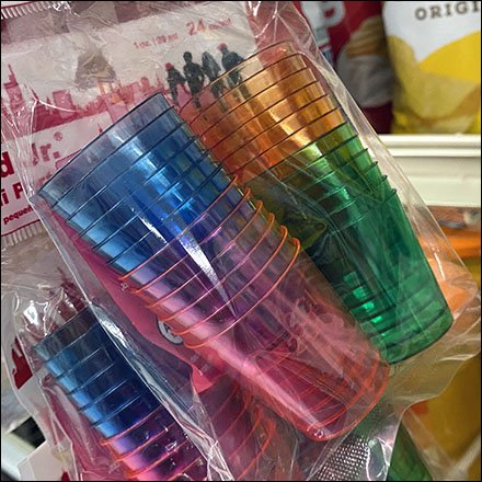 Mini Party Cup Clip Strip Merchandiser