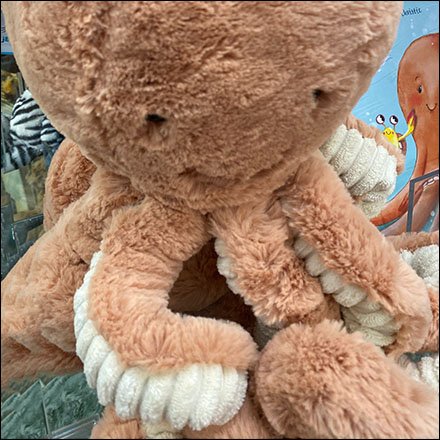 Hallmark Plush Octopus Display