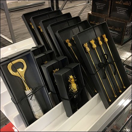 Upscale Bar Utensils Display Rack