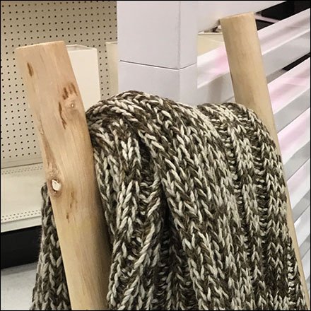 Primitive Pole Ladder Blanket Display
