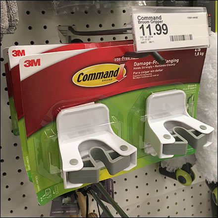 Command Dual Broom Hook Scan Hook Sell