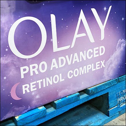Olay Pro Advanced Retinol Complex Pallet Display Offers More