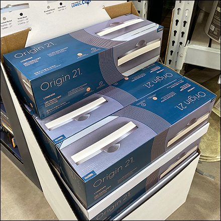 Origin LED Vanity Light Display Sheds Light On Alternatives