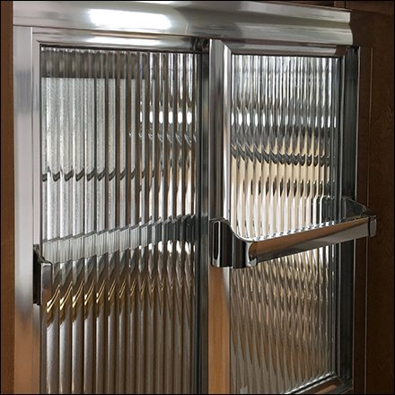 Shower Door Miniature Display Is Fully-Functional Facsimile