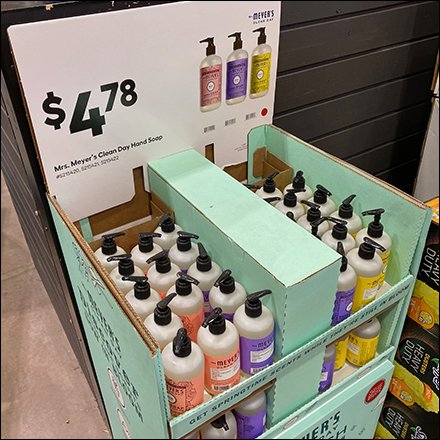 Mrs. Meyer's Clean Day Soap Display