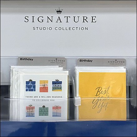 Signature Studio Card Collection Branding Elevates The Offerings