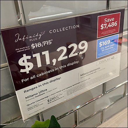 Purchase Price vs Savings Sale Premise