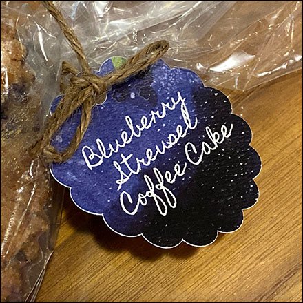 Wolf Oven Chef-Baked Streusel Sample treat Ready For The Taking