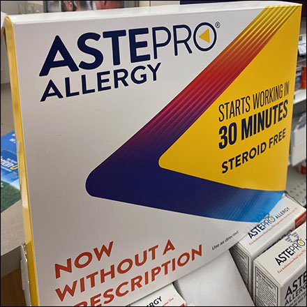 AstePro Slim-Line Freestanding Display Cantilevered Superstructure