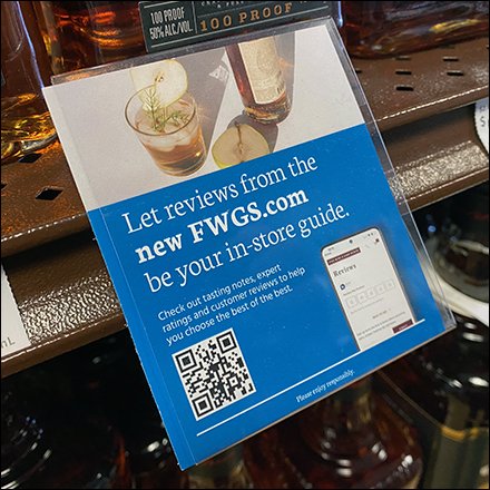 In-Store Wine Reviews Guide QR-Code Shelf-Edge Promotion