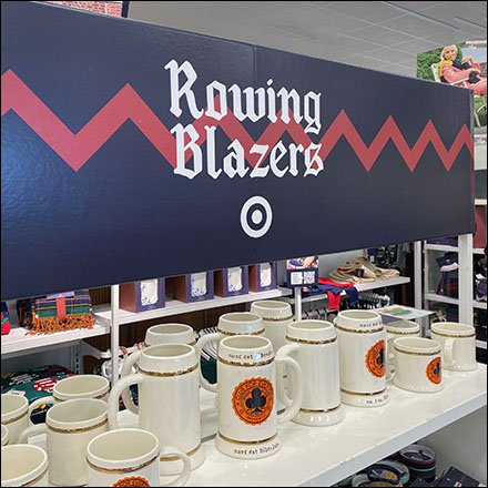 Rowing Blazers Island Display Fun Lifestyle Accessories On Sale