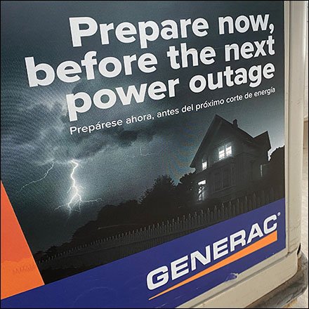 Empowering Generac Generator Merchandising Says Prepare For Worst