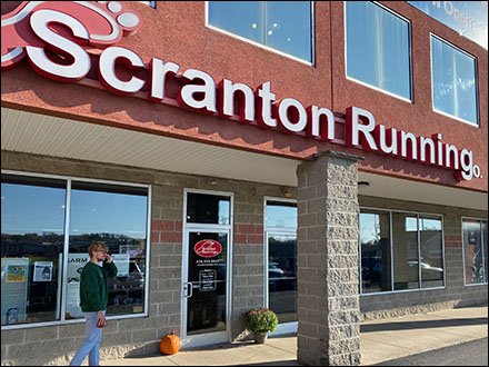 Scranton Running Storefront Branding