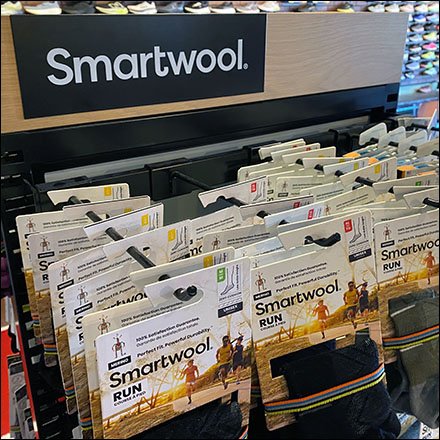 Smartwool Merino Wool Unisex Sock Display Targets All