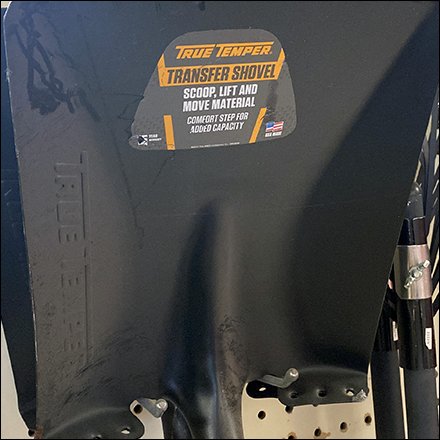 Shovel and Rake Display Is Straightforward Solution