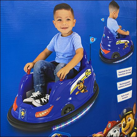 Nickelodeon Paw Patrol Bumper Car Display Forecasts Crashes To Come