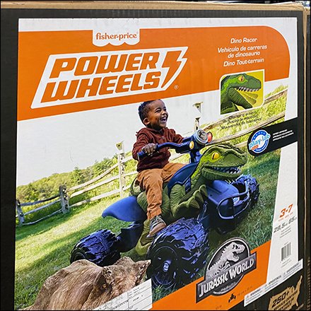 Reptilian Ride-On Power Wheels Display Bares Its Teeth