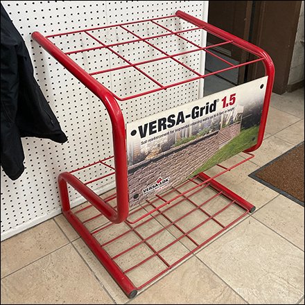 Versa-Lok GeoGrid Reinforcement Mat Rack