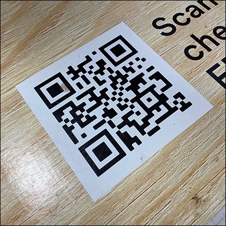 Michaels Free Online Classes QR-Code Access