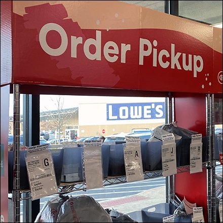 Grab-&-Go Self-Service Order Pickup Rack