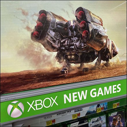 Starfield XBox Games Display Anti-Theft Inline Merchandising Outfitting
