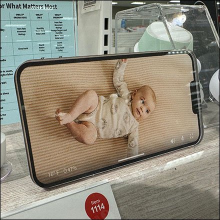 Owlet Baby Monitor Comparison Shelf-Top Side-by-Side Display