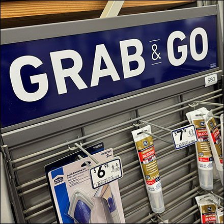 Caulk Supplies Grab-&-Go Powerwing Slotwire Merchandising