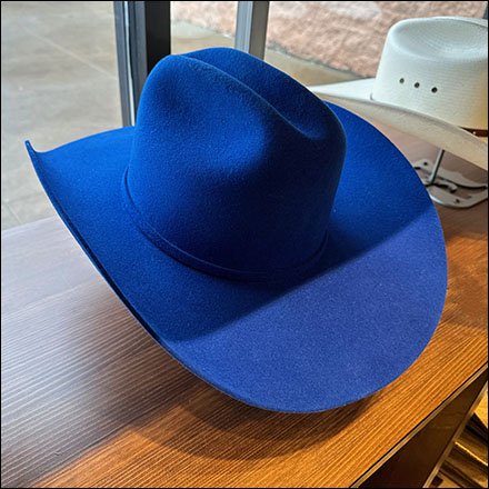 Fur-Felt Color Stetson Hat Display