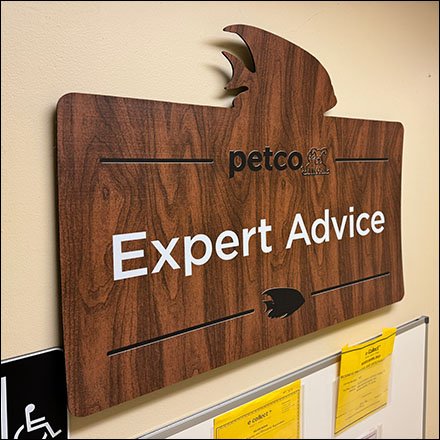 Fish Branded Expert Advice Sign Series Concept