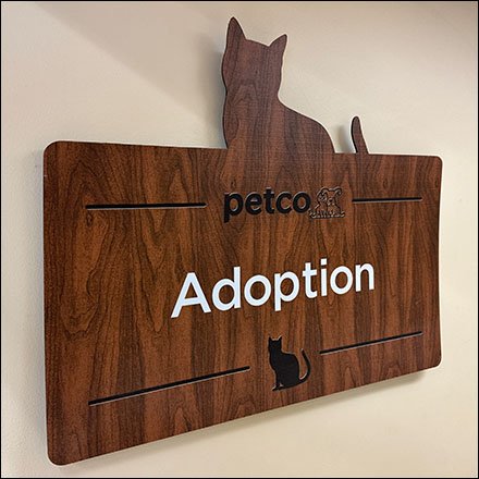 Kitten Adoption Branded Sign Series Interpretation