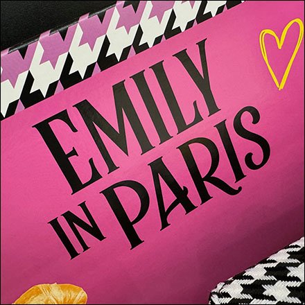 Emily In Paris Runaround Cosmetics Endcap Highlight