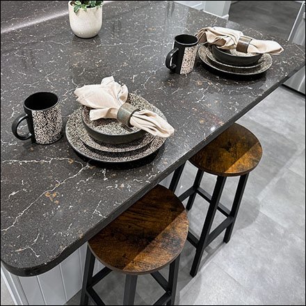 Quartz Countertop Tablesetting Staging Offers Discount
