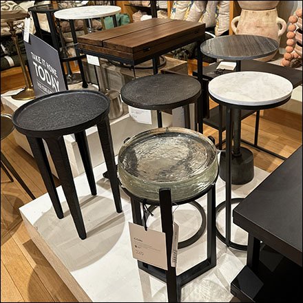 Take-It-Home-Today End Table Platform Display Merchandising