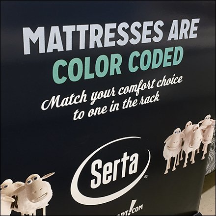 Serta Color Coded Mattresses Category Management