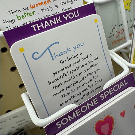 Unlimited Choice Wallet Cards Literature Rack