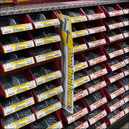 Color-Coded Fastener Sign Category Definition System