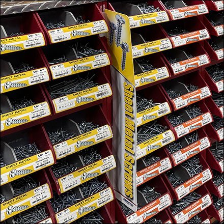 Color-Coded Fastener Sign Category Definition System