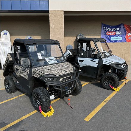 ATV Wheel Chock Handicapped Racing