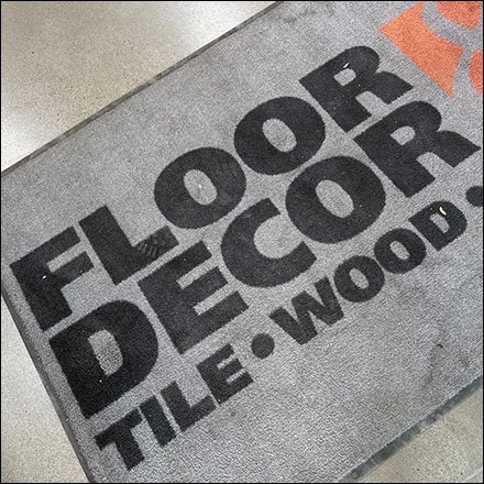 Floor & Decor Welcome Mat Defines All