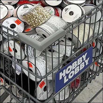 Cart-Load Ribbon Shopping Encouraged