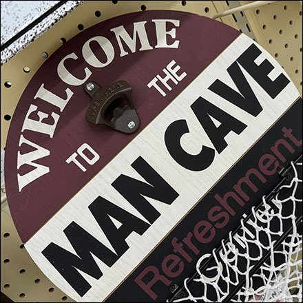 Man Cave Multipurpose Sign Frame Holder