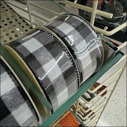 Multipurpose Fabric Ribbon Spool Autofeed Endcap Merchandising