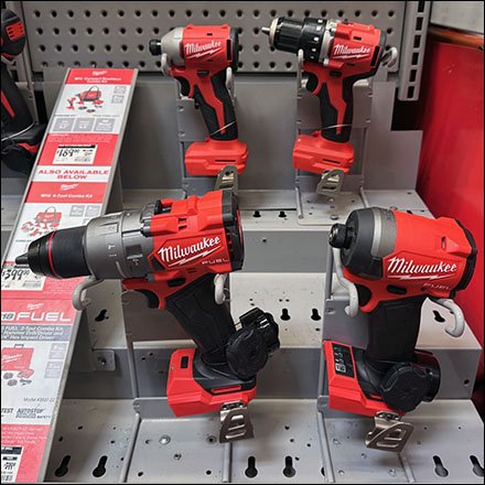 Milwaukee Inline Tools Display Security Grate