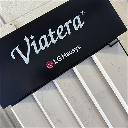 LG Viatera Quartz Collection Slide-In Rack